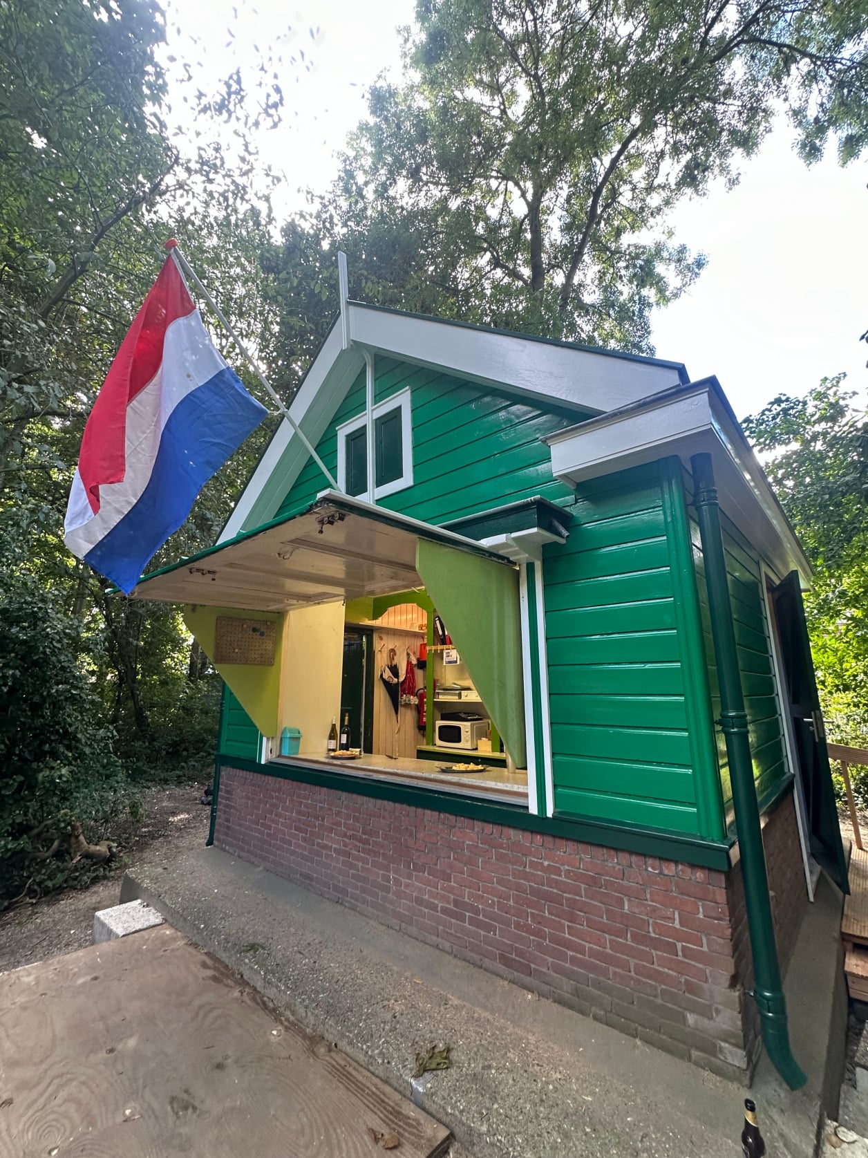 Wilhelminapark Wormerveer - restauratie consumptiehuisje