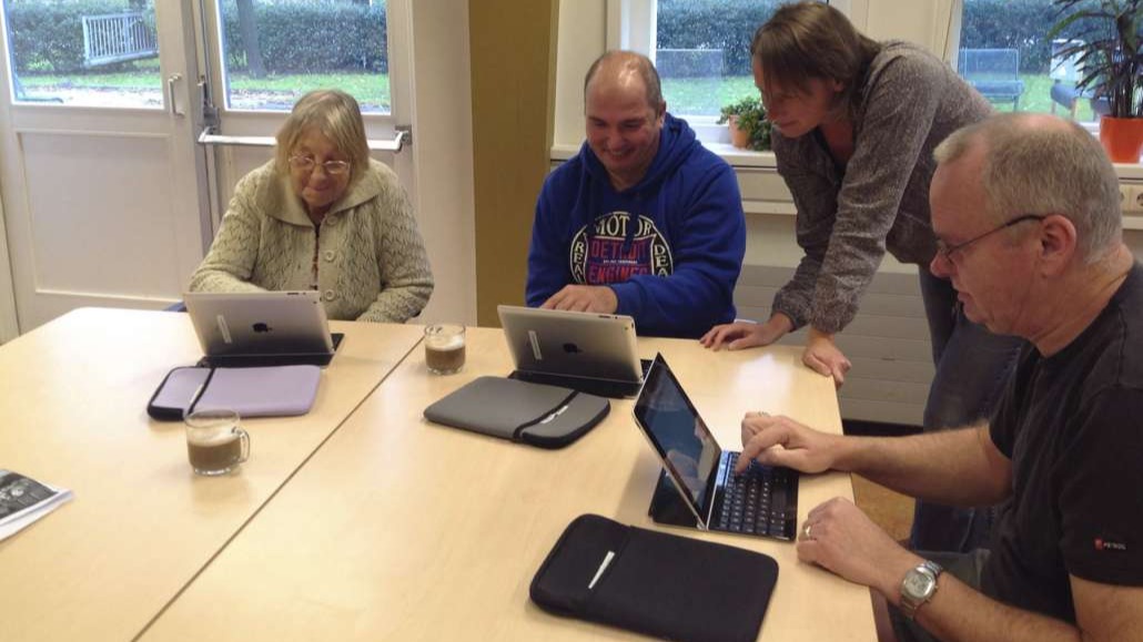 iPads voor Heliomare dagbesteding